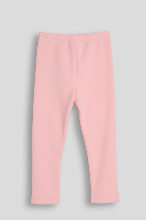 Ribbed leggings - pink