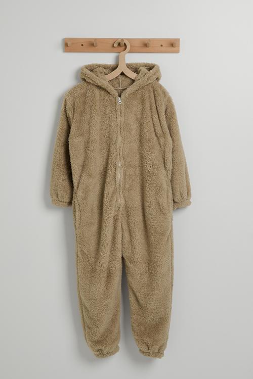Bear onesie - light brown