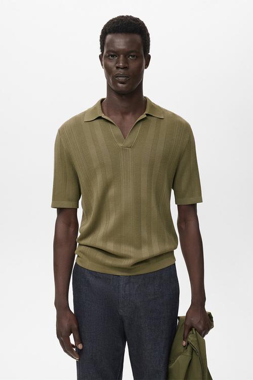 Poloshirt MANFIO - Khaki