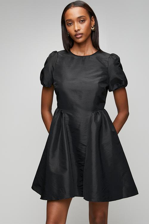 Ex text seam detail mini - black