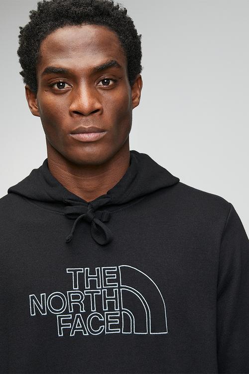 Drew Peak Light Regular Hoodie - Tnf Black-Anthracite Grey