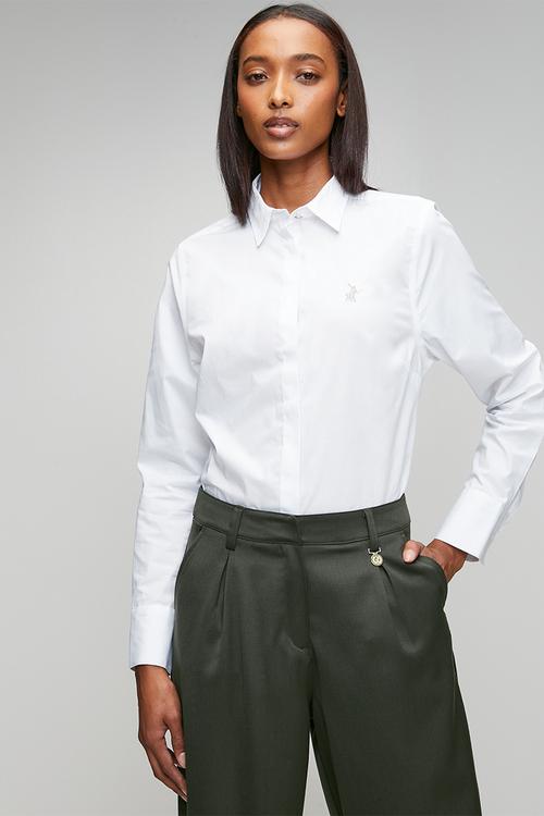 Wmn Jamie Ls Shirt - White