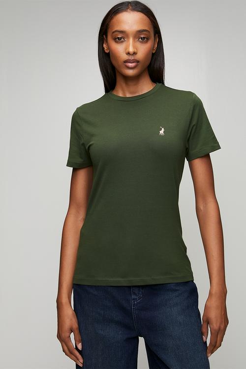 Wmn Allie Ss T-Shirt - Olive