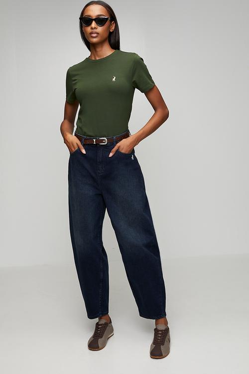 Wmn Allie Ss T-Shirt - Olive