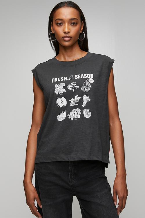 Gr boxy tank - fresh in season grid pirate black