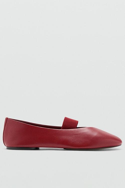 Orio mary-jane pump - red
