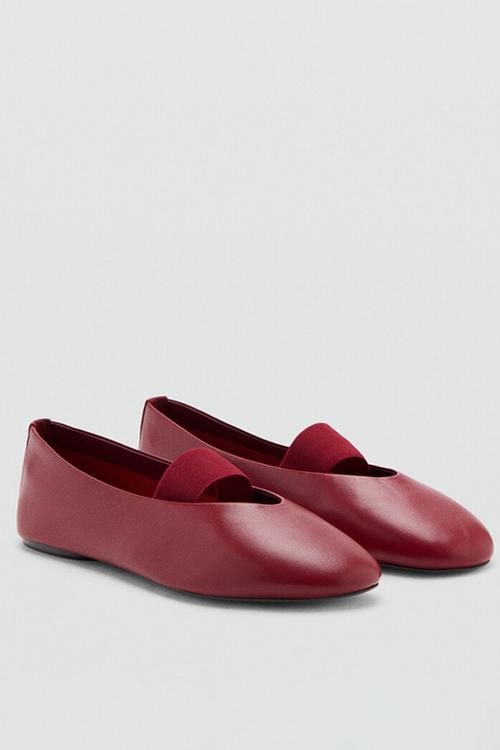 Orio mary-jane pump - red