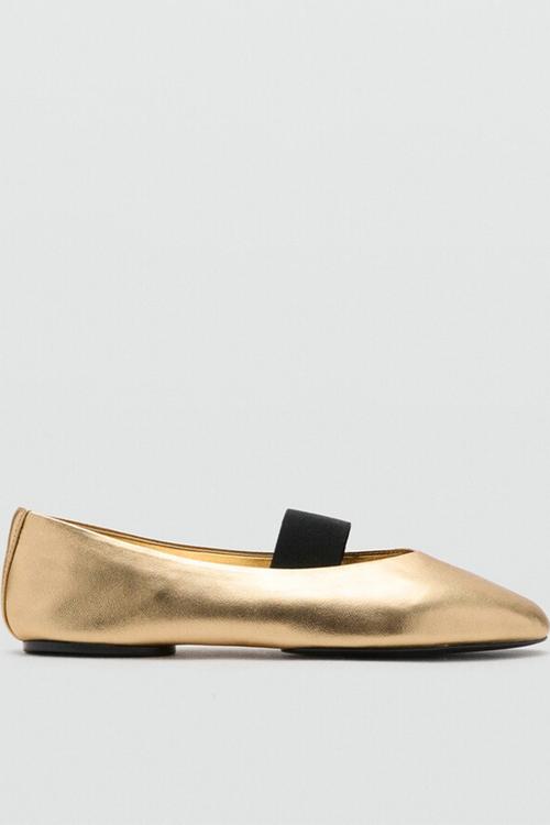 Orio mary-jane pump - gold