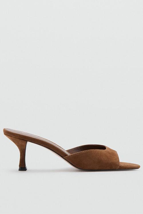 Loly heel - medium brown