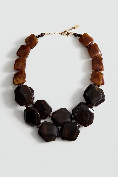 Mirta Necklace - Brown