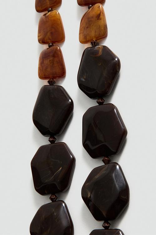 Mirta Necklace - Brown