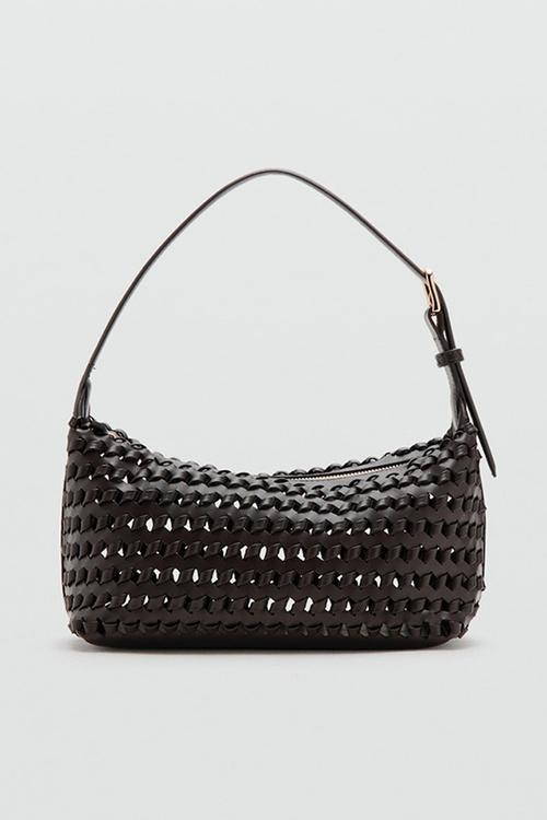 Trama Shoulder Bag - Dark Brown