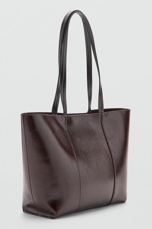 Oliver tote bag- Dark Brown