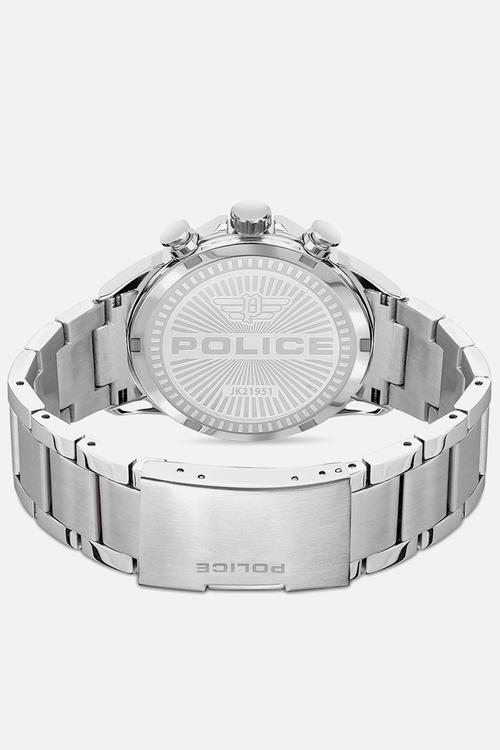 Steel Case Blue Dial Steel Bracelete Starp - Blue/Silver