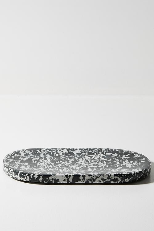 Spec Serving Platter - Black & White
