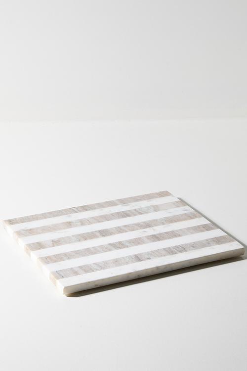 Lineo Serving Board - Grey & White