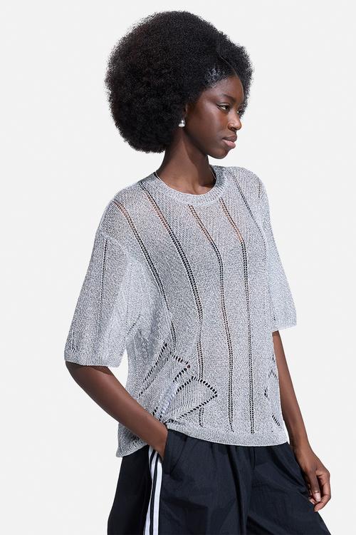 Knitted Jersey - Antique Silver