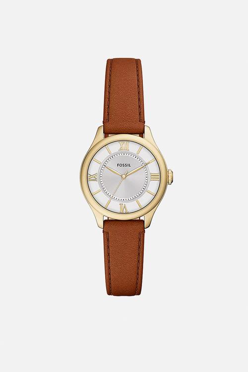 Classic Gilmore Leather  Es5423 Watch - Brown & Gold
