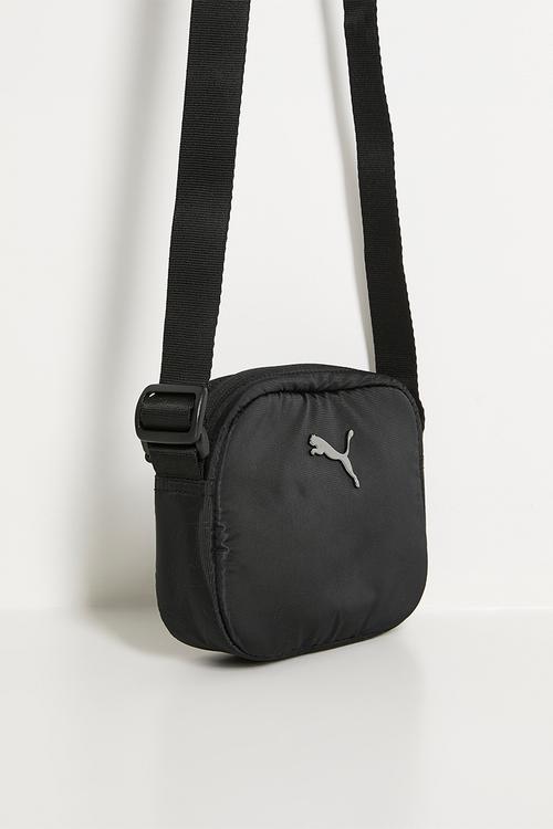 Pop crossbody bag - puma black-puma script aop