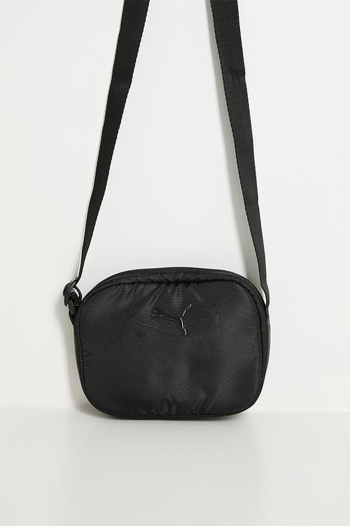 Pop crossbody bag - puma black-puma script aop