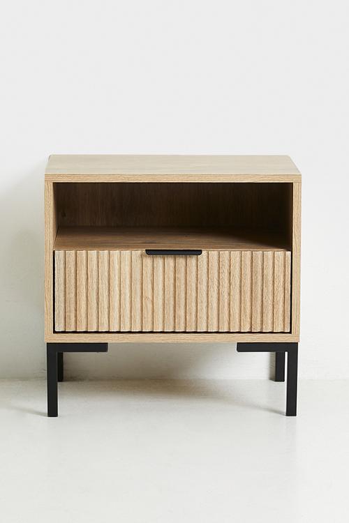 Carried Bedside Table- Natural