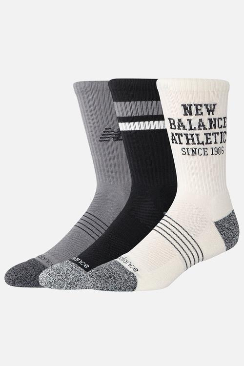 Active Graphic Crew Sock 3 Pack - Multi