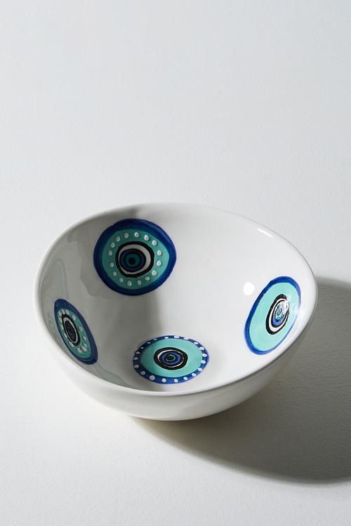 Rock Bowl Small Evil Eye