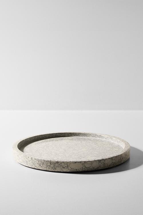 Spec Marble Serving Tray - Neutral & Black