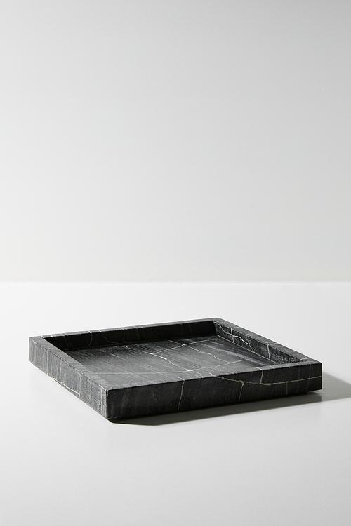 Marble Display Tray - Black 