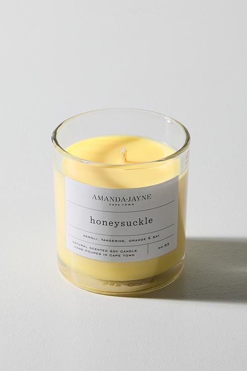 Honeysuckle Single Wick Soy Candle