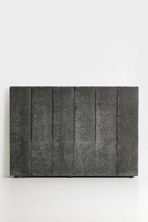 Fluted Headboard - Charcoal