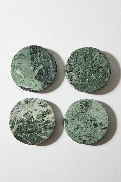 Round Coaster Set of 4 - Forest