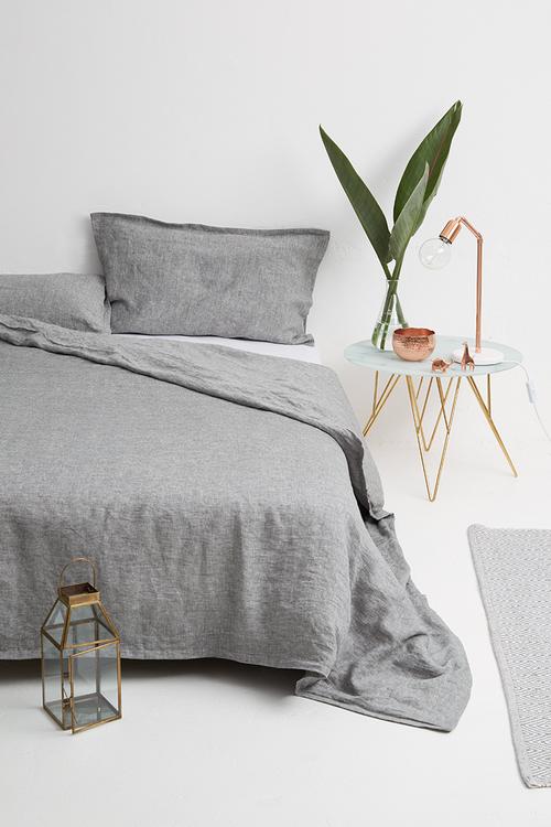 Linen duvet set