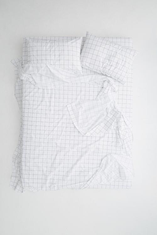 Grey grid sheet set