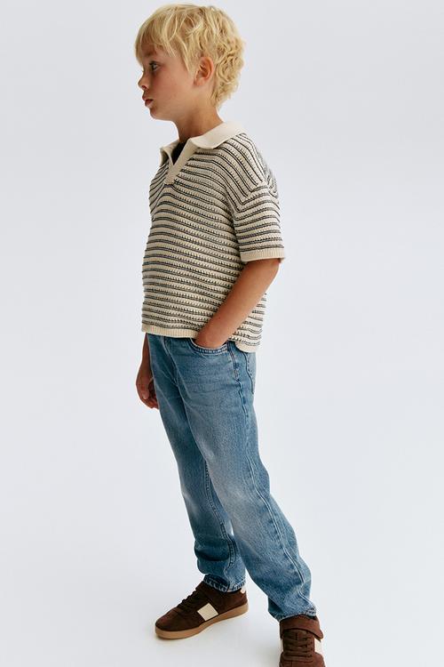 Loose fit jeans - light denim blue