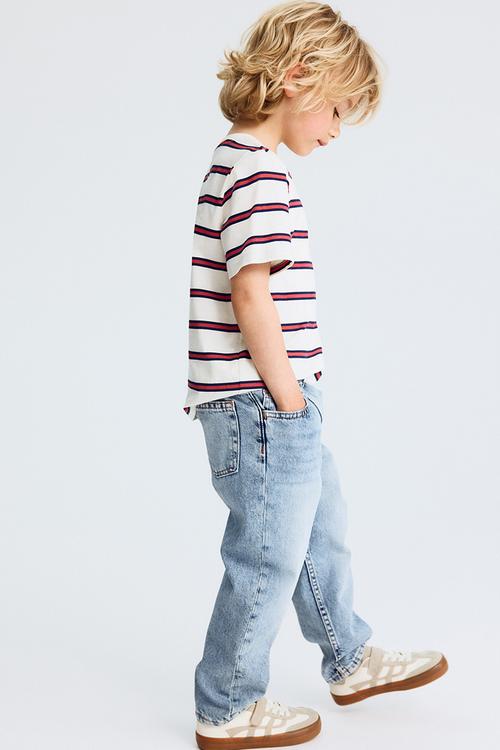 Loose fit jeans - light denim blue