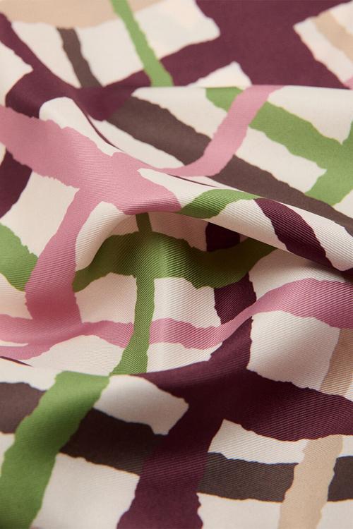 Malia Kerchief - Dark Red