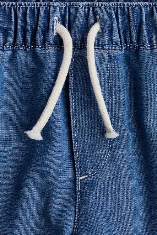 Denim shorts - denim blue