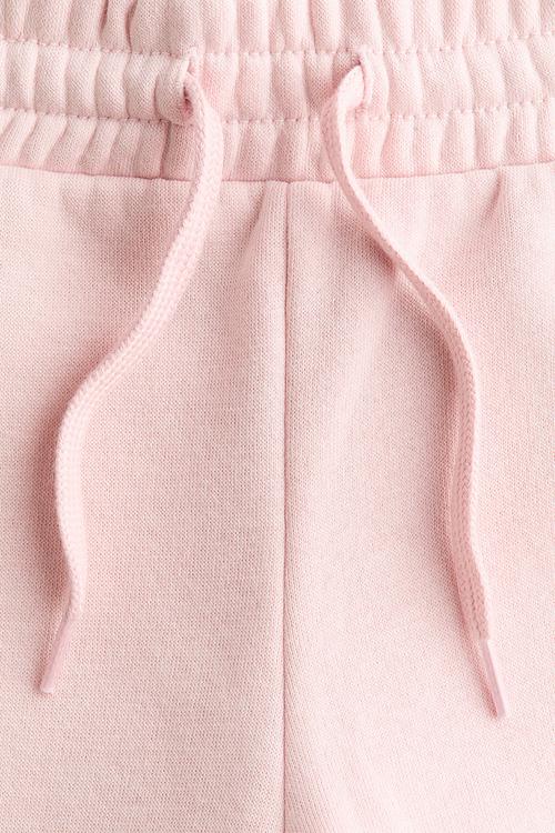 Brushed-inside joggers - light pink