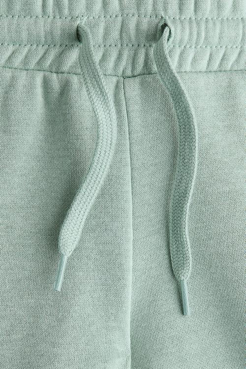 Brushed-inside joggers - light green