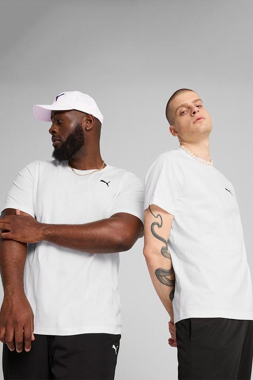 ESS Small Logo Tee - PUMA White