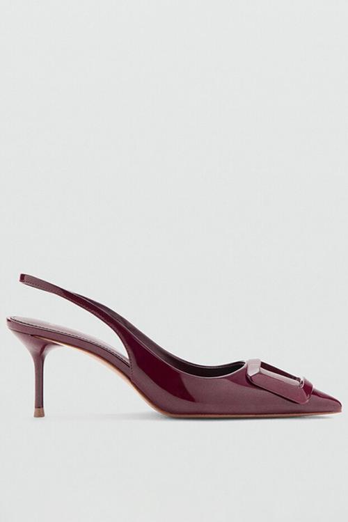 Princess heel - dark red