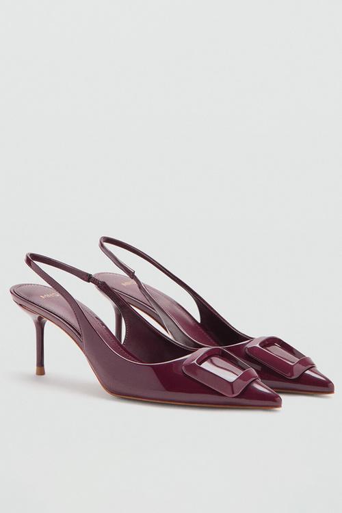 Princess heel - dark red