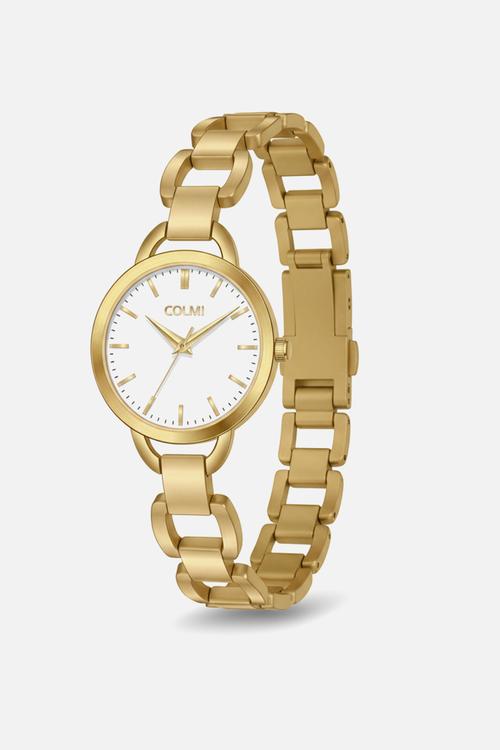 VIRE Stainless steel link bracelet Watch CL-7VIRG-9D - Gold