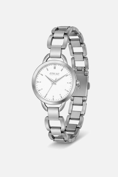 VIRE  Stainless steel Link Bracelet Watch CL-7VIRS-D - Silver