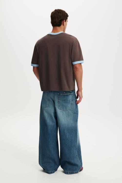 Y2K Super Baggy Jean - Radio Blue