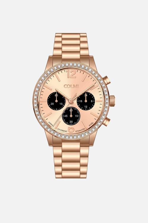 CALYX Chronograph Watch CL-9CALR-9D - Rose Gold