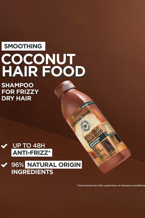 Garnier Ultimate Blends Coconut Shampoo - 350ml