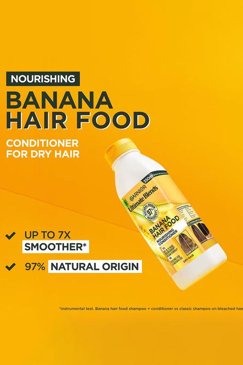Garnier Ultimate Blends Banana Conditioner - 350ml