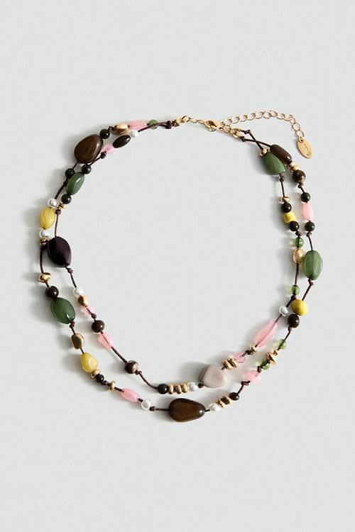 Mireia Necklace - Light Green